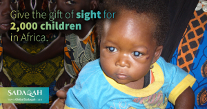The gift of sight for 2,000 children in Africa