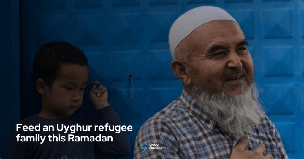 Iftar and food basket for Uyghur refugees in Turkey